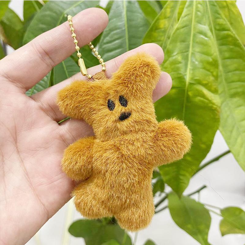 

Brown Bear Adorable Plush Doll Keychain Bag 9cm Decoration