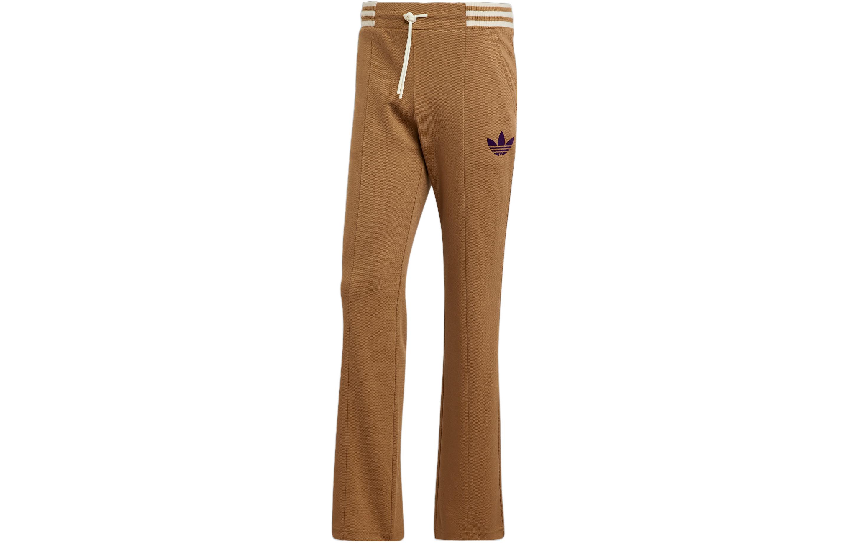 Мужские вязаные спортивные штаны Adidas Originals Коричневые IB3437 XS