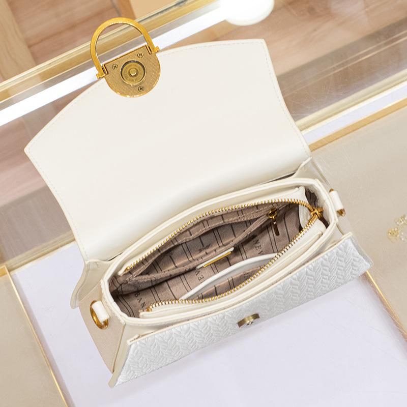 Leather Handbags Popular Bags for Women In Summer High-end Niche One-shoulder Crossbody Bag