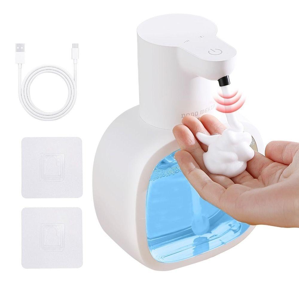 Automatic Foaming Soap Dispenser 500ml 4-Level Adjustable Smart Soap Dispenser Wall - Mounted Waterproof