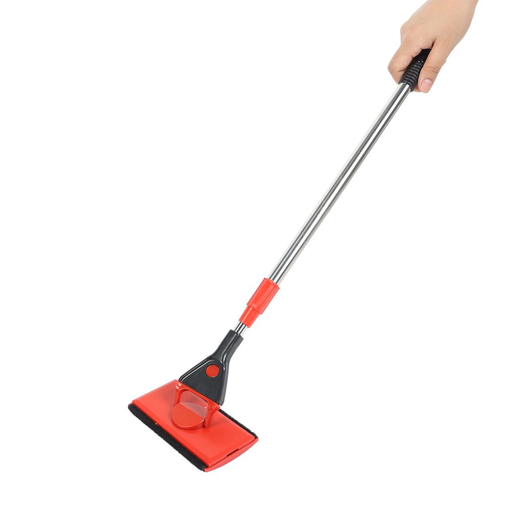 SX-12 3 in 1 Multi Function Fish   Cleaning Tool Telescopic Brush Algae Scraper Water Plants Rake Aquarium Cleaner