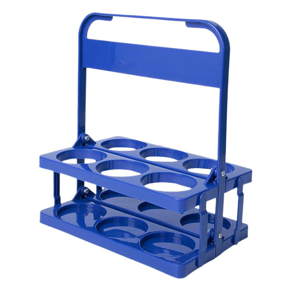 4/6 Hole Foldable Beverage Carrier with Handle Drink Delivery Carrier Multi-Function Drinks Holder for Water Bottle