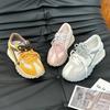 Korean color matching small German training shoes early spring new lightweight breathable casual sports shoes