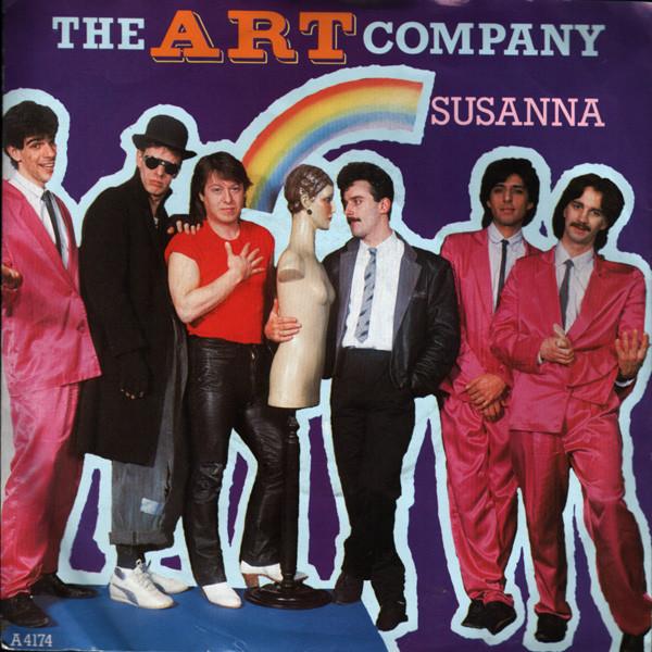 

7inch Record ART COMPANY - Susanna A4174 Epic 1984 UK Rock Used