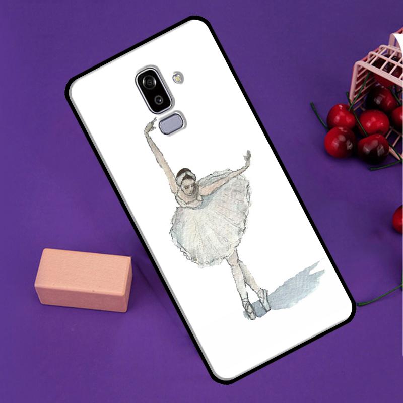 Swan Dance Ballet For Samsung Galaxy M06 M31 M11 M13 M53 M12 M32 M52 M35 M55 M15 M14 M34 M54 M16 M36 M56 Case