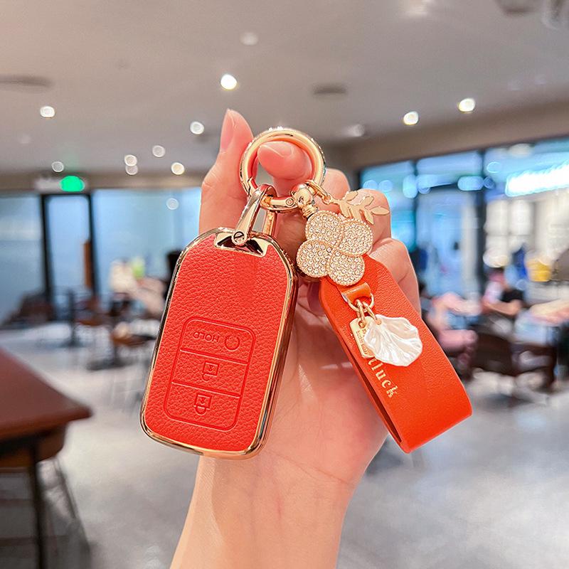 BT Car Key Case for 10th Gen CRV, Civic, Accord, Avancier, URV, Inspire, Haoying, and Lingpai