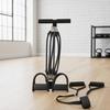 Pedal Resistance Band with Handle 2/4/6-Tube Abdomen Waist Arm Legs Workout Band
