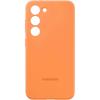 Adequado para capa de silicone Samsung Galaxy S23+, toque confortável, anti-queda