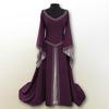 Womens Medieval Renaissance Vintage Gown Dress Halloween Party Cosplay Costume