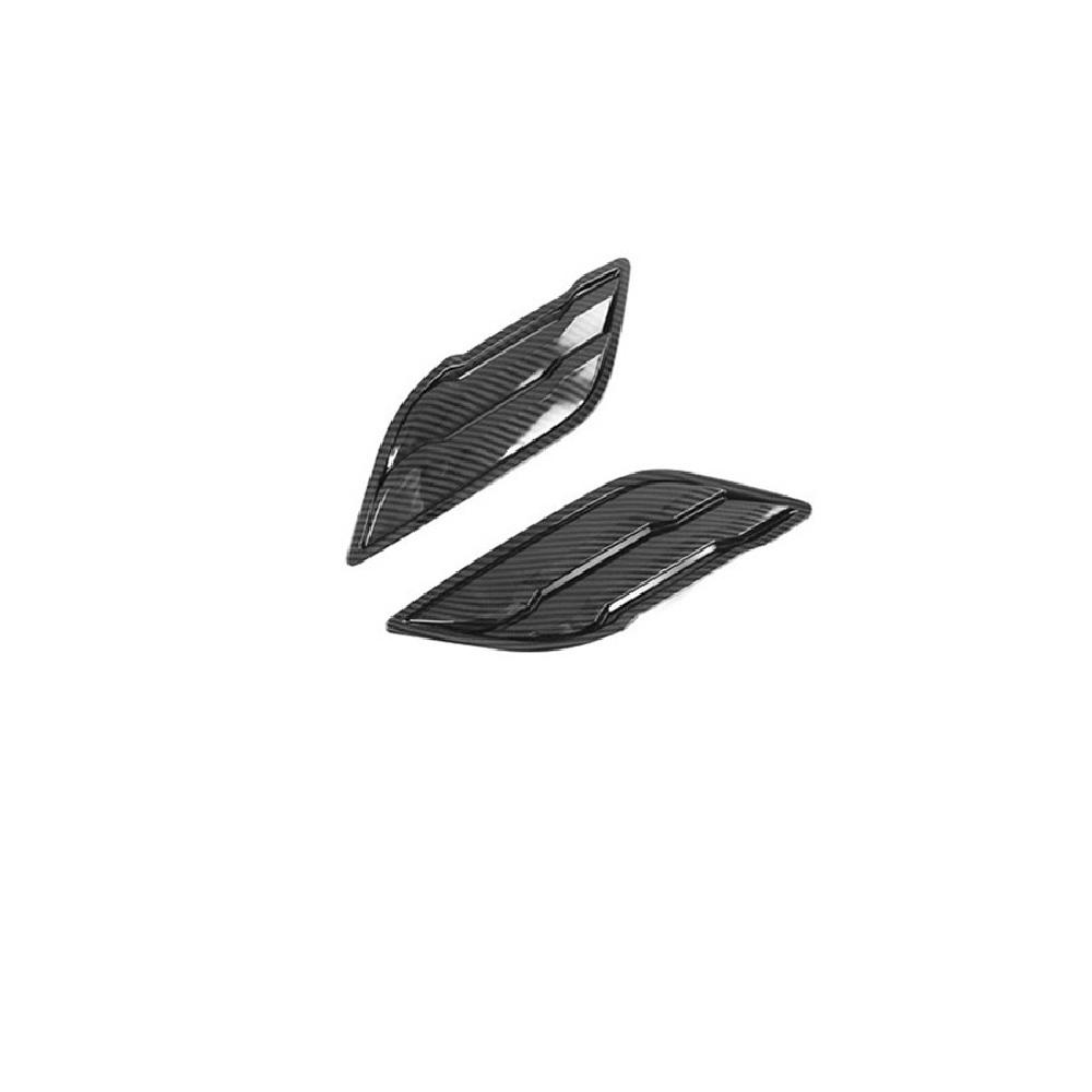 Abs Carbon Fiber Front Fender Air Intake Trim For Ford F-1502015-2020