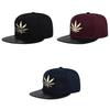 Trendy Unisex Cotton Baseball Cap Flat Top Wide Brim Hat Breathable Sunshade Cap Hh508-2 Burgundy