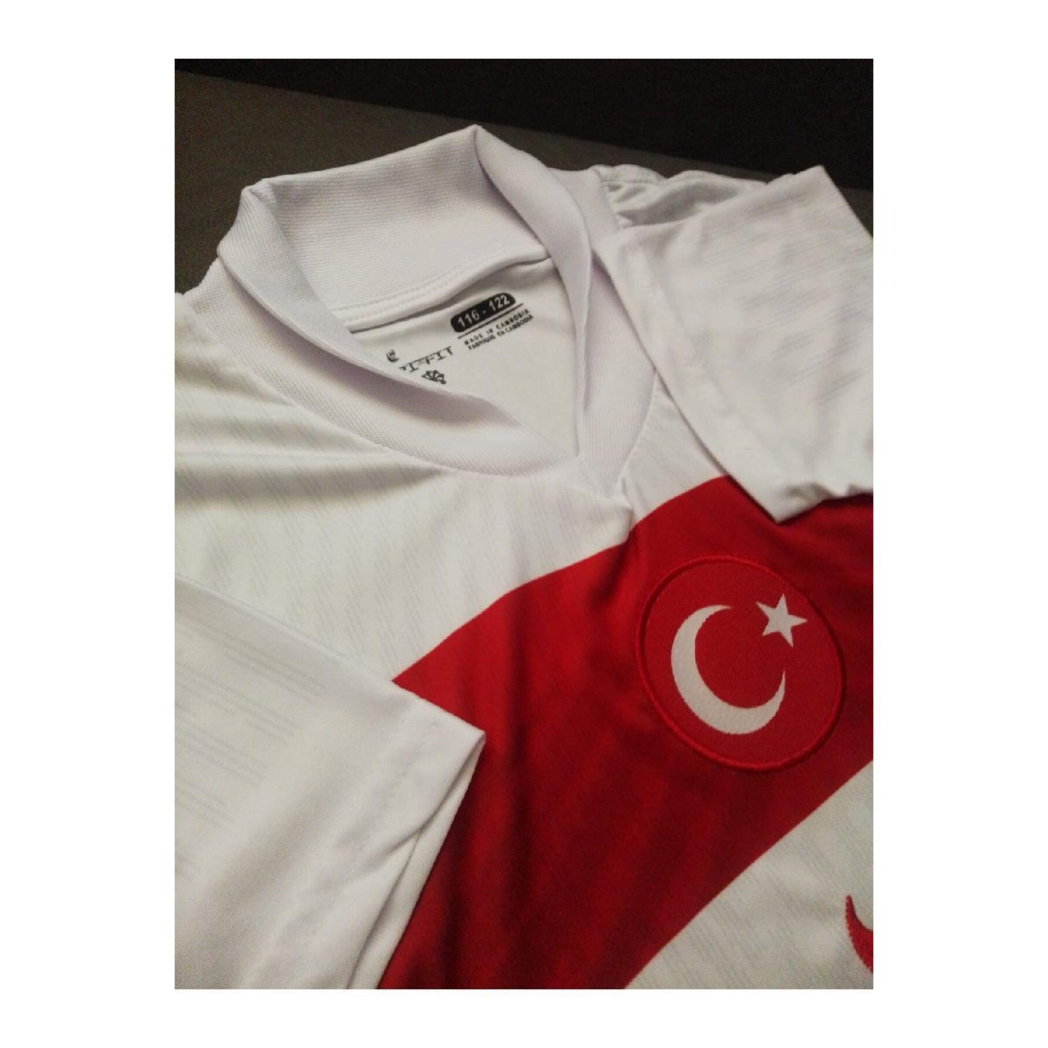 

Trkiye Turkish National Team Jersey, Shorts And Socks Set 5-6 Yaş белый
