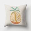 Home Cushion Cover Car Pillow  Pineapple Cartoon   Office   Creative