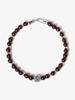 Clot Blood Gemstone Bracelet