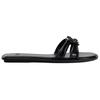Zara Fashionable Cool Slide Sandals Women Footwear Black 13628410800