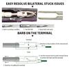 18Pcs Car Terminal Removal Tool Kit Depinning Tool Electrical Connector Pin Removal Car Stylus Wiring Crimp Connector Puller