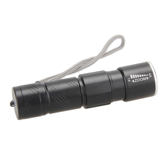 Flashlights USB Rechargeable 3 Modes Aluminum Alloy Sturdy Portable Torch Flashlight for Outdoor