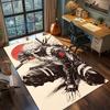 Naruto Anime Rug Carpet Large Area Rug Non Slip Washable Floor Mat Gamer Room Bedroom Home Decor -QJY
