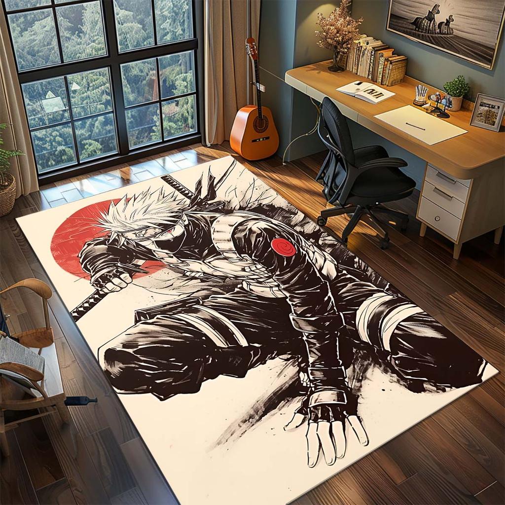 Covor Anime Naruto Covor Covor Zonă Mare Covor de Podea Antiderapant Lavabil Cameră Gamer Dormitor Decor Casă -QJY
