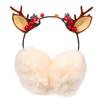 1 Stück Cartoon Xmas Ohrschützer Winter Stirnband Warme Ohrenschützer Elch Kopfschmuck