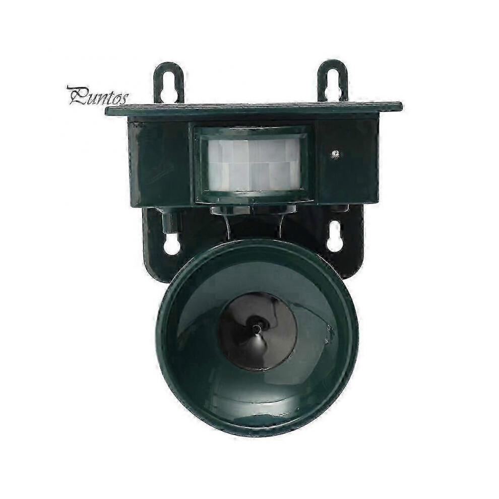 Solar Powered Outdoor Ultrasonic Animal Repeller for Pest Control,Bird and Crow Deterrent,Eco-Friendly Garden Yard Repellent