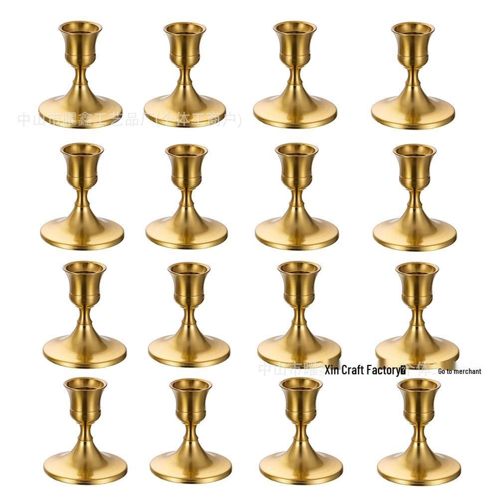 European Minimalist Candlestick Ornament for Candlelight Dinner & Wedding Décor