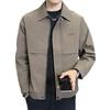 Lapel Jacket Men's Spring and Autumn 2025 New Trend Casual Thin Executive Jacket Men's Spring Clothes