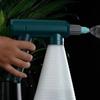 1L Electric Water Spray Bottle Ergonomic USB Comfortable Grip Electric Watering Sprinkling Can for Plant Garden Green