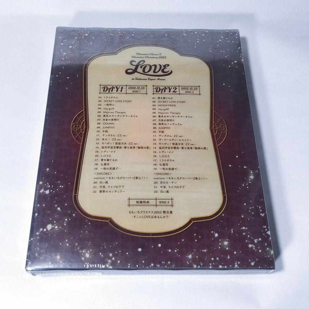 [USED] Blu-ray 3-disc set Momoiro Christmas 2022 Live Idol Bonus