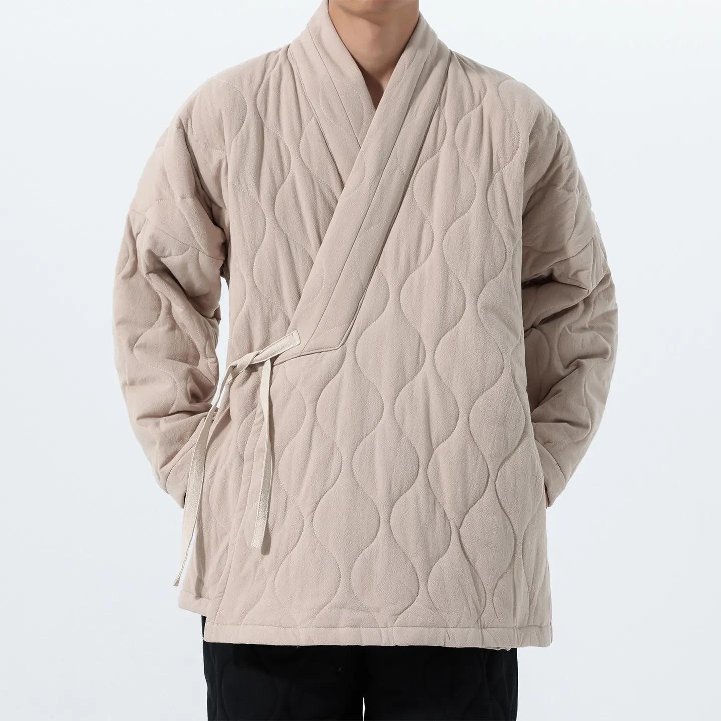 Winter Men Quilted Padded Jacket Chinese
