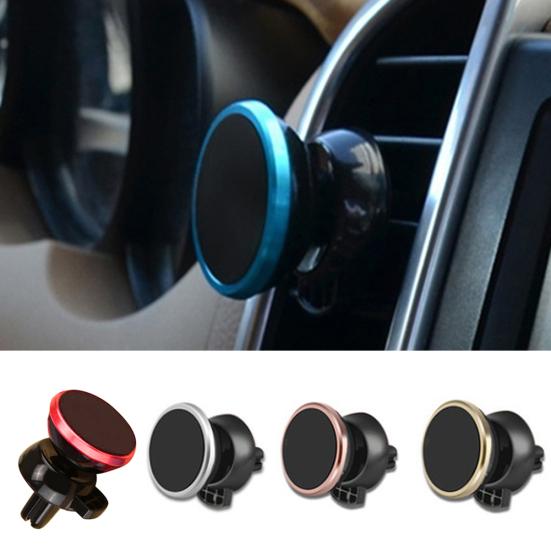 Universelle Auto Auto Lüftungsschlitz Auslass Halter Mini Halterung Magnetischer Handy Ständer Ablage