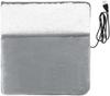 Almofada Aquecedora de Pés Elétrica USB Portátil Lavável Macia de Pelúcia Aquecedor de Pés Tapete Aquecedor de Pés de Inverno para Cama, Debaixo da Mesa, Casa leve