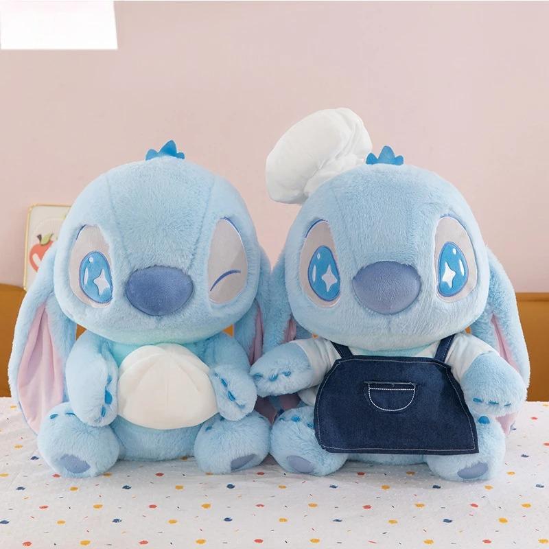 Nuovo 30cm Festa del Cibo Chef Stitch Peluche Bambola Carina Bambola Cartone Animato Bambino Interstellare Bambola Stitch Regalo