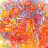500/1000pcs Colourful Disposable Rubber Band Elastic Hair Bands for Girls Children Ponytail Holder Bands Kids Hair Accessories