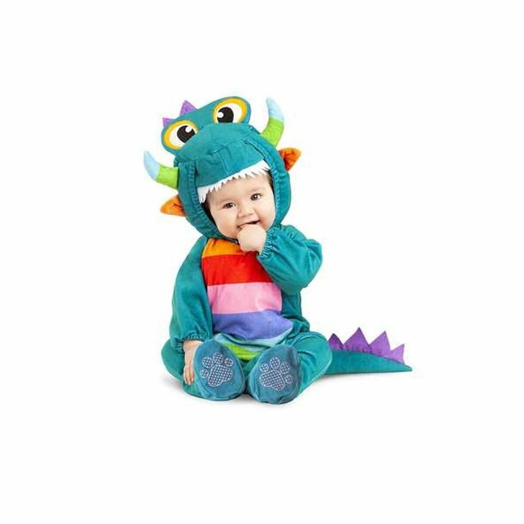 Costume for Children My Other Me 12-24 Months Dragon Green (4 Rooms)