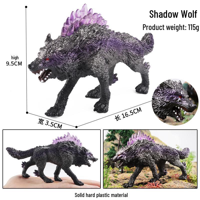 Solid Simulation Large Saber-Toothed Cat Ice Age Toy Model for Children