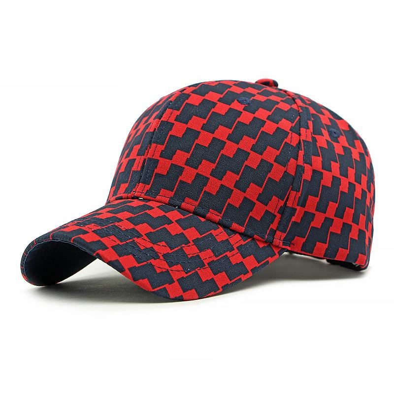 Print Hat Men's Baseball Cap Spring Summer Outdoor Sun Protection Hat Women's Cap