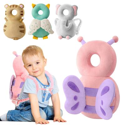 Baby Head Protection Backpack Soft Comfortable Adjustable Straps Hollow Design Head Protector