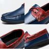 Luxury Leather Men's Shoes Fashion Brand Moccasin Comfor Men Causal Sneakers Designer Classic Loafers Lace-Up Men Driving Shoes