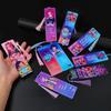Kpop "Demon Hunters" Acrylic Bookmarks with Tassels - Colorful Idol & Cartoon Designs, Durable Page Markers for Kpop Fans.