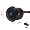 Round 18.5MM Reversing Camera Tachograph 4-pin Rear Camera Using Car Starlight Night Vision Full Wave Lens