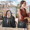 ORIJIRI Women's HandbagShoulder Bag, Popular, Large Capacity, 2-Way, Cute PU Leather