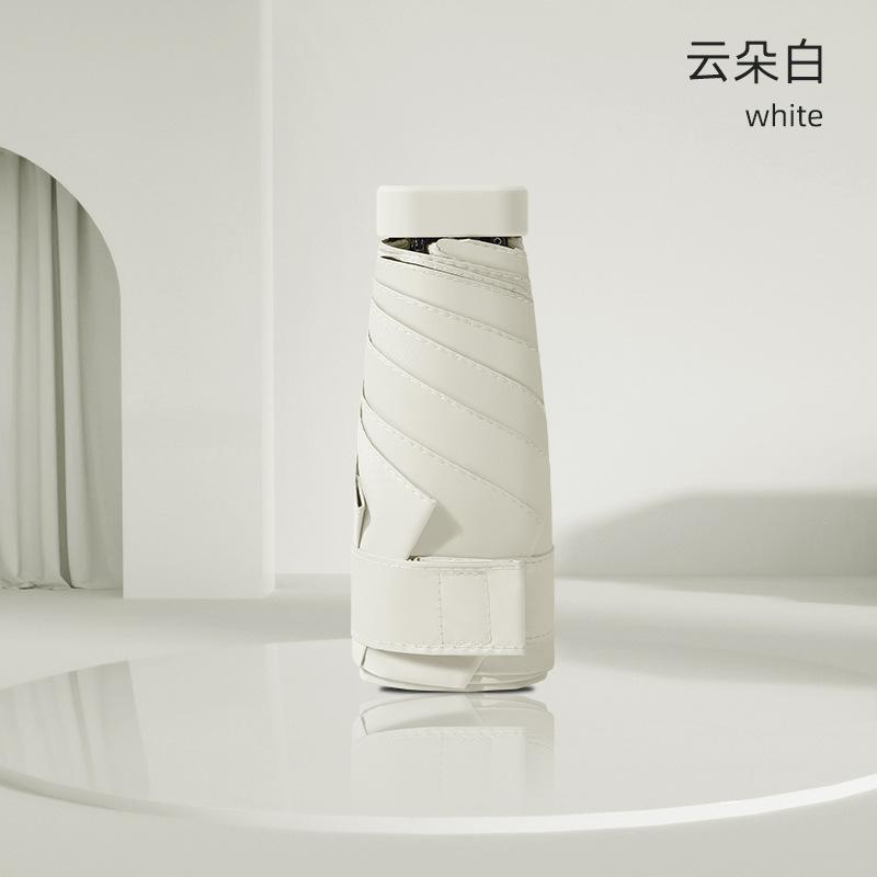 Flat 60% off six open sun umbrella sunscreen umbrella parasol small fresh umbrella 50% off weather and rain pocket umbrella