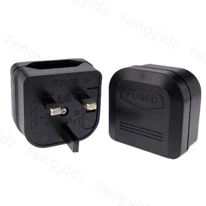 1Pc European Euro EU 2 Pin To UK 3Pin Power Socket Travel Plug Adapter Converter New