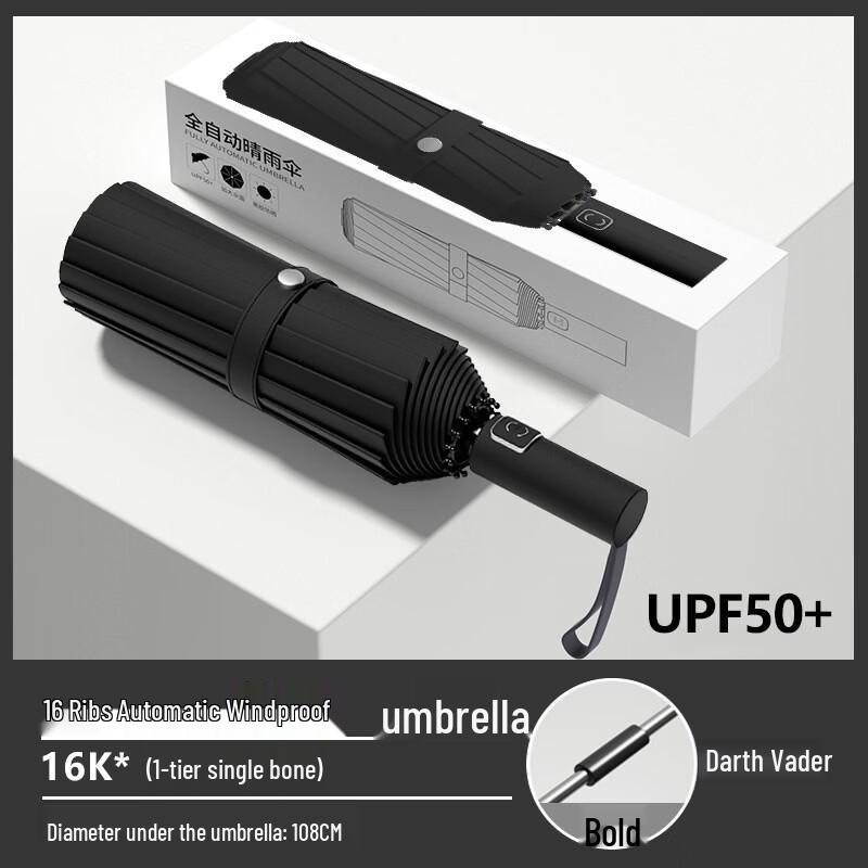 WH Automatic Oversized UV Protection Umbrella