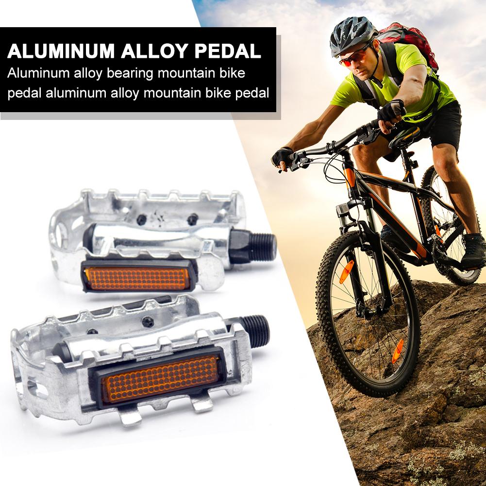 Bicycle Flat Pedals Anti Slip Aluminum Lightweight Pedals Quick Release Aluminum Alloy Bike Accessories for MTB Mountain Bike