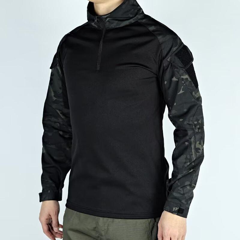 Men's Camouflage Outdoor Sports Breathable & Durable Combat T-shirt