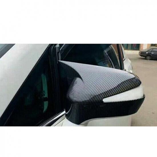 Carbon Style Side Rearview Rear View Mirror Covers For HONDA Civic 8th 2006-2011