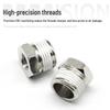 Pneumatic Threaded Straight Connector BU/BB Series