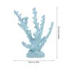 Elegant Resin Coral Decor Mediterranean Theme Serene Atmosphere Fish Tank Accessories Home Interior Enhancement